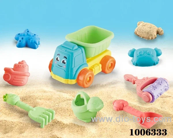 8PCS Beach toy in Net bag