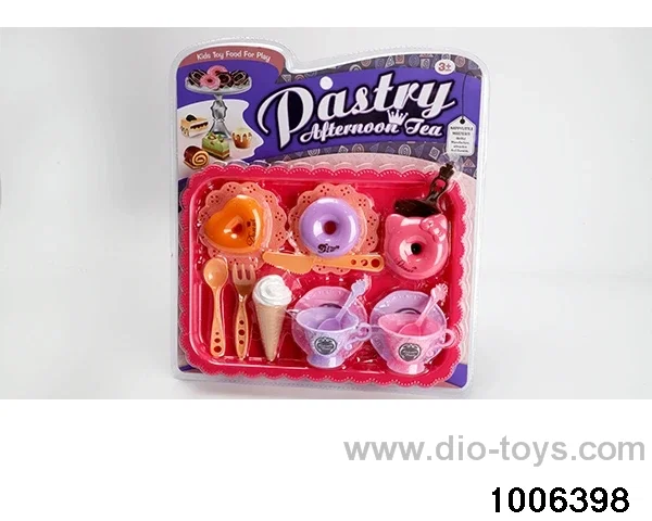 Tea tableware pastry and dessert series in PP bag with header