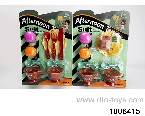 Tea tableware pastry and dessert series in Blister card