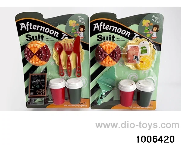 Tea tableware pastry and dessert series in Blister card