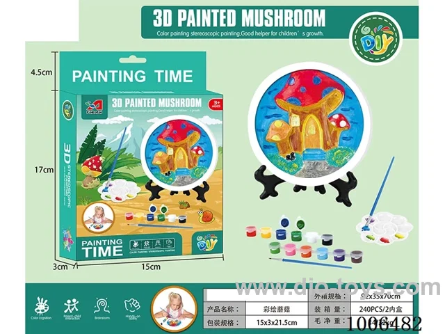 PAINTED TOYS IN COLOR BOX