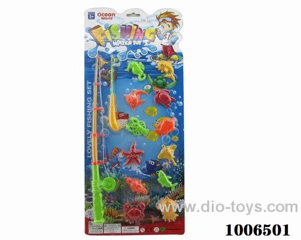fishing toys set in Blister card