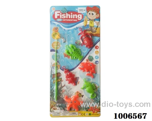 fishing toys set in Blister