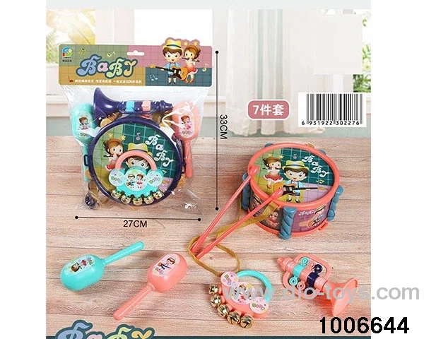 MUSICAL INSTRUMENT SET IN PP BAG WITH HEADER