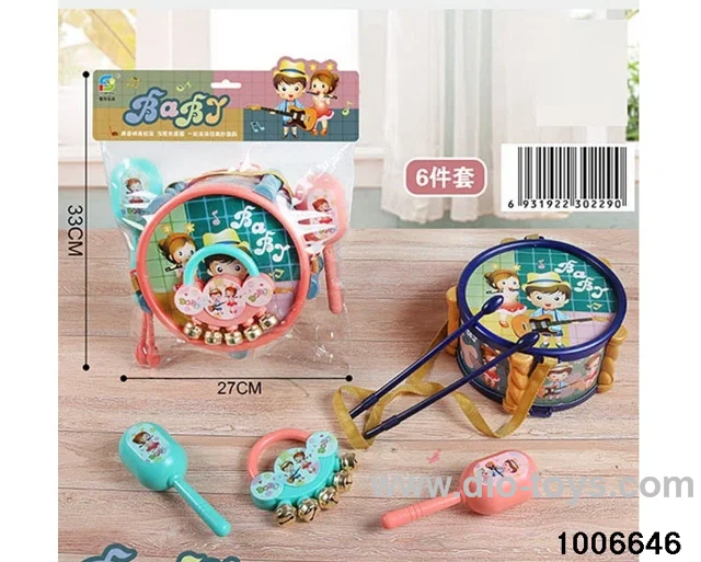 MUSICAL INSTRUMENT SET IN PP BAG WITH HEADER