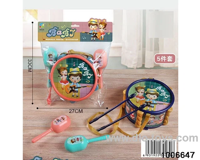 MUSICAL INSTRUMENT SET IN PP BAG WITH HEADER