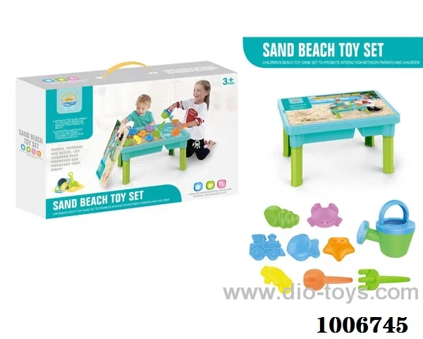 15pcs Beach table in color box
