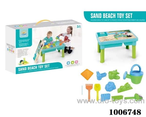 17pcs Beach table in color box
