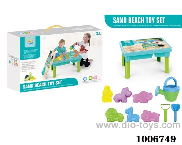 15pcs Beach table in color box