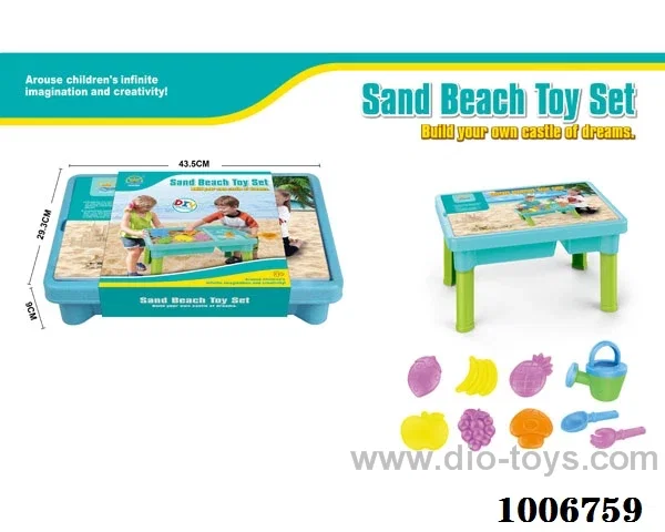 15pcs Beach table in paper card