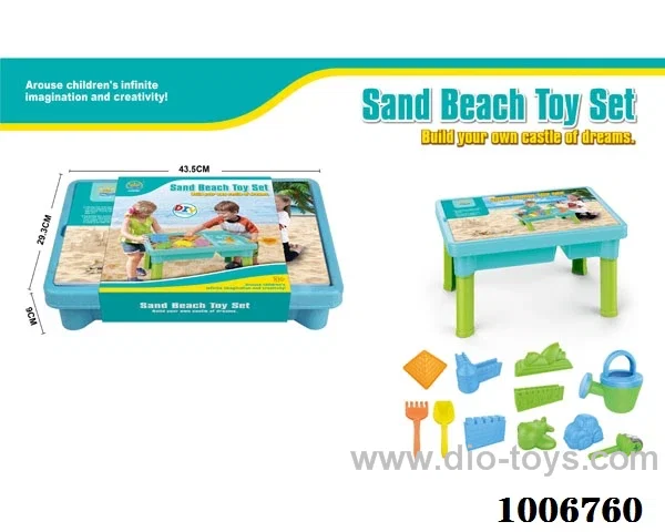 17pcs Beach table in paper card