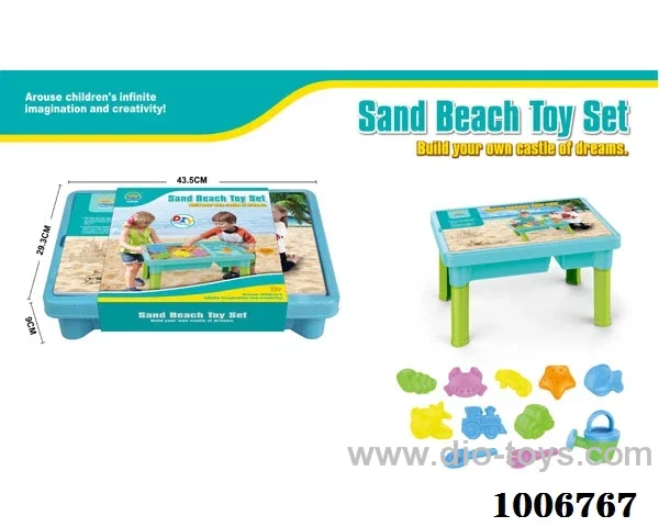 17pcs Beach table in paper card