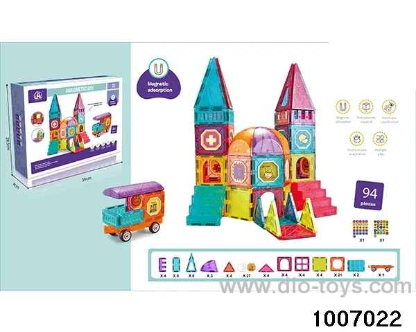 7.5CM magnetic disk in 94PCS color box