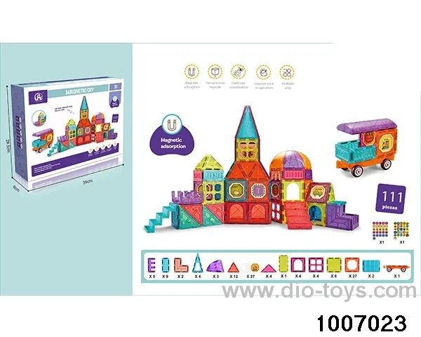 7.5CM magnetic disk in 111PCS color box