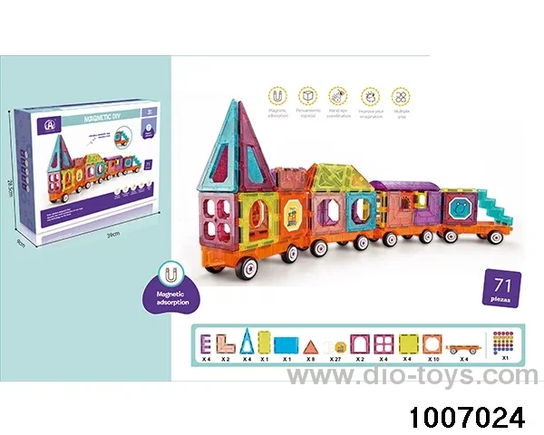 7.5CM magnetic disk in 71PCS color box