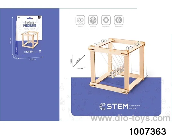 Wooden toys in color box
