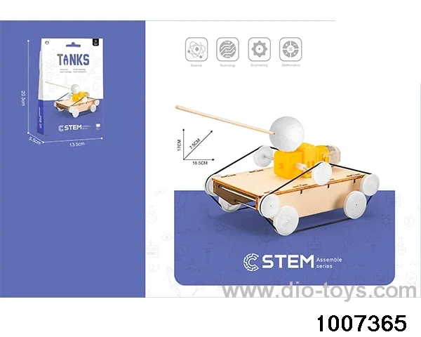 Wooden toys in color box