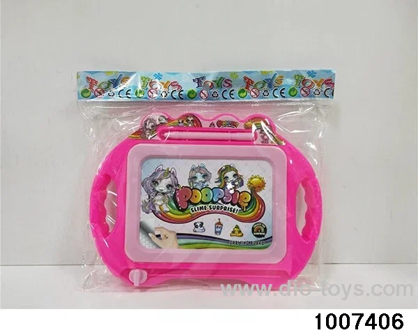 Children's magnetic fun drawing board (Unicorn) in opp bag