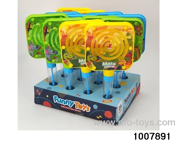 maze in display box