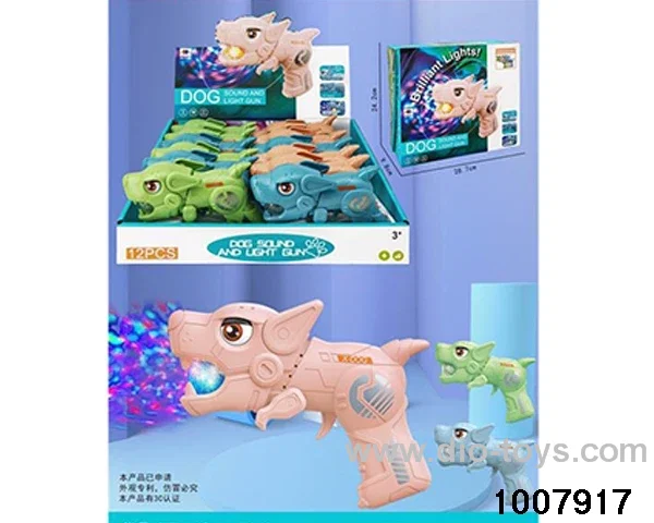 DOG SOUND-LIGHT GUN (12 FOR EACH) CPC in display box
