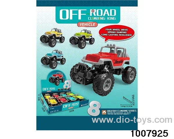 Jeep double back force (8) single price in display box