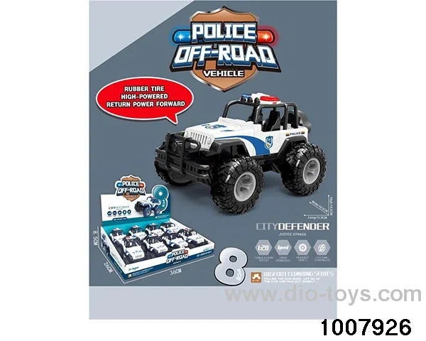 The single price of the police off-road vehicle (8) in display box
