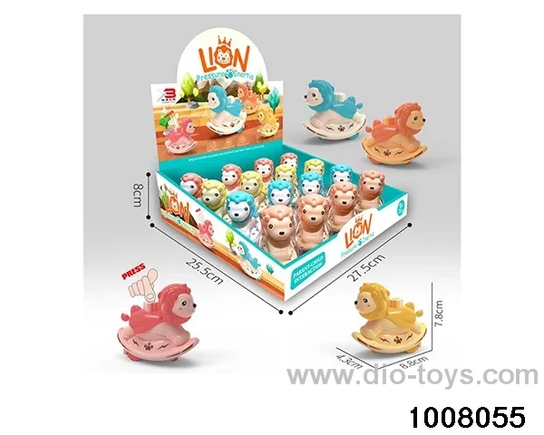 Pressure lion in display box