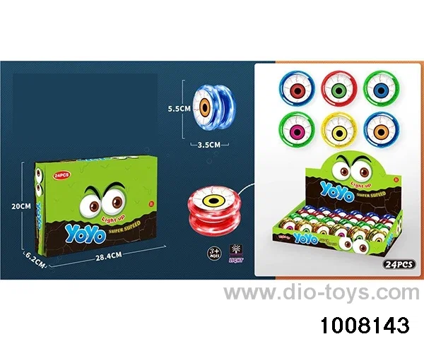 Eye Yo-yo (24 particle display box) in display box