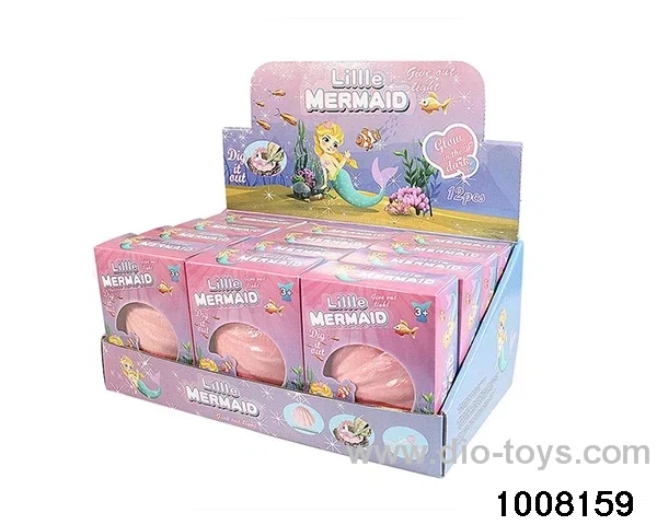 Boxed archaeological shell fishtail 12pcs in display box