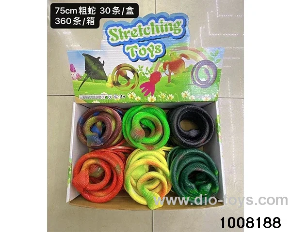 Boxed 75cm snake thick in display box