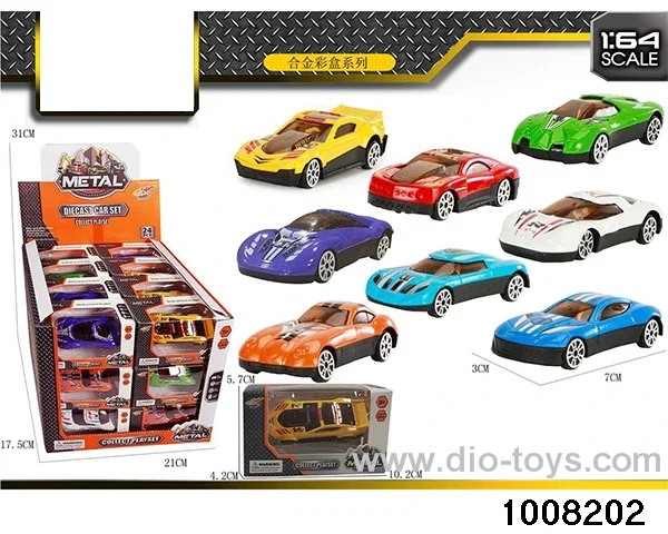 Alloy car 24 small boxes in display box