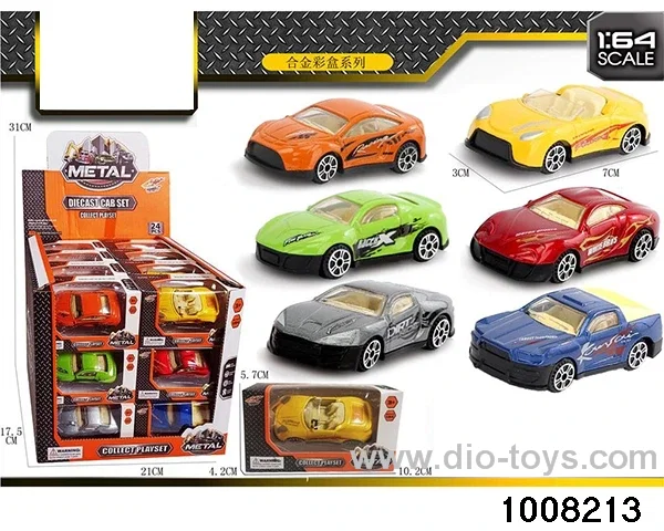 Alloy car 24 small boxes in display box