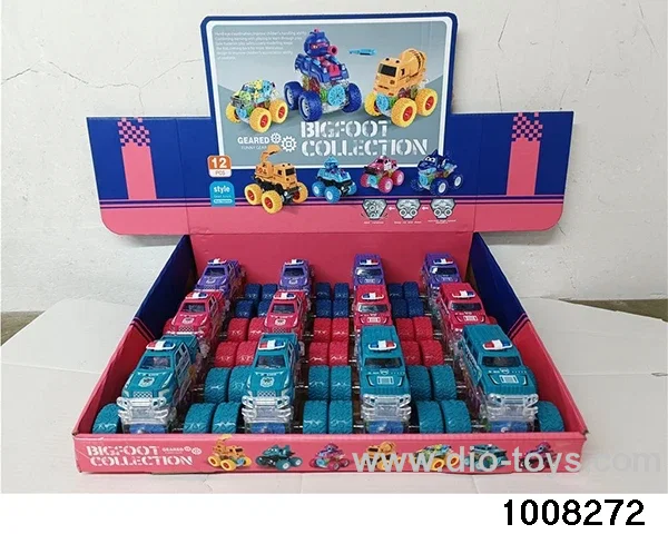 Lighting special police four-wheel drive off-road vehicle (12 PCs/box) in display box