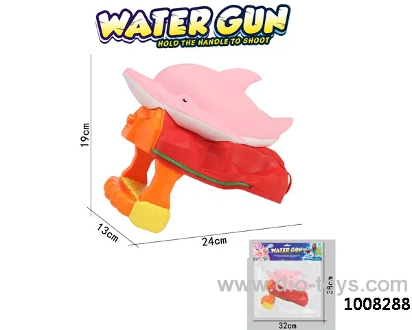 Water gun in PP bag with header
