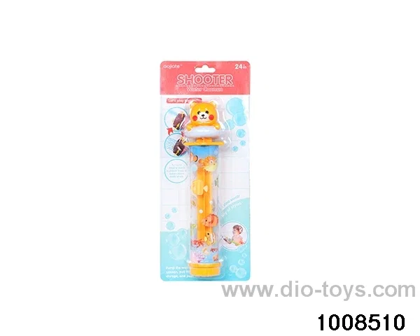 Cartoon water gun toy in blister