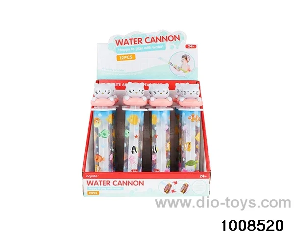 Cartoon water gun toy in display box