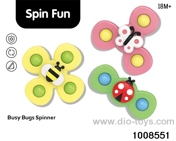 busy bugs spinning in opp bag
