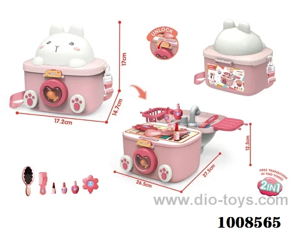 10pcs Accessories set with output water in paper card