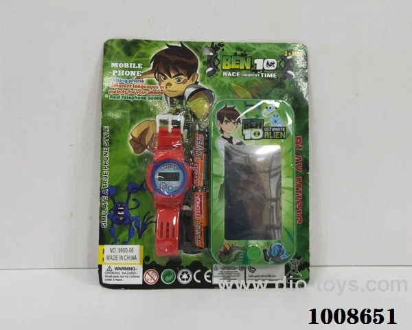 phone with battery in  Blister card