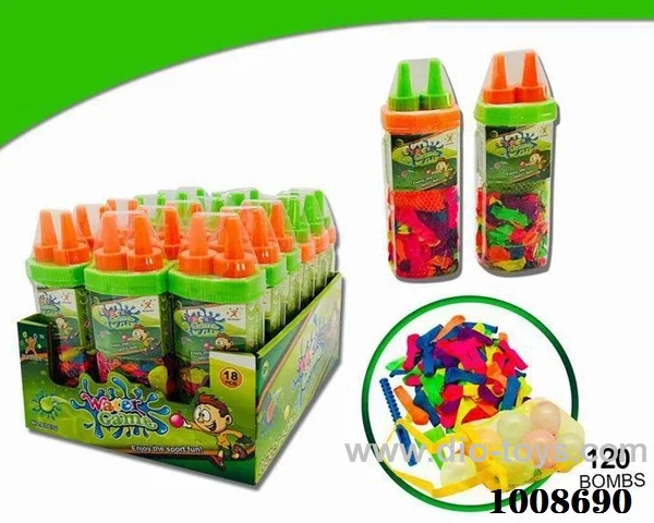 120+28pcs water toys in Display box