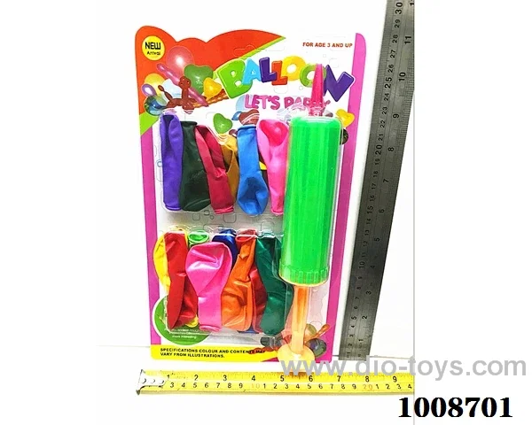 19pcs balloon set in  Blister card