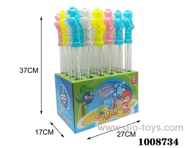 24pcs Bubble Stick 4 color mixed loading in Display box