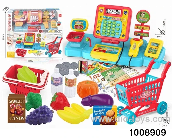 cash register in color box