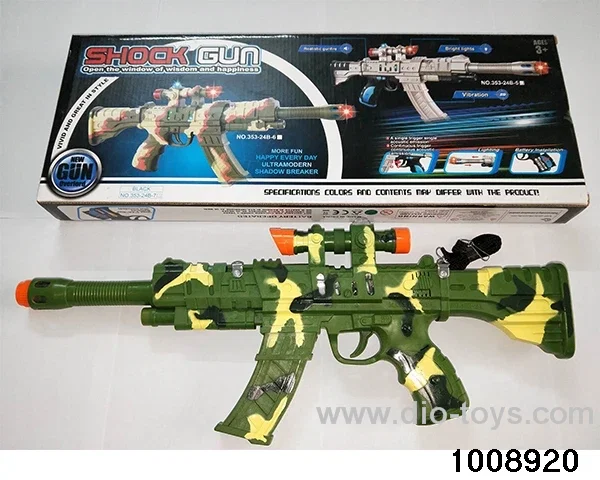Electric flash gun in color box