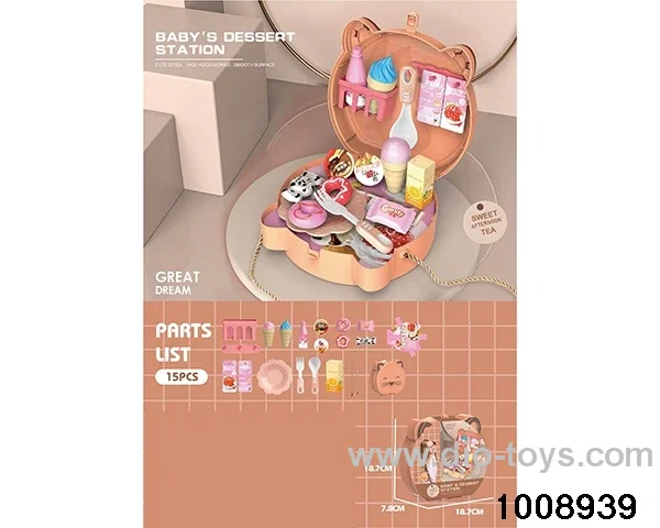 Cute Cat Dessert Shoulder Bag in paper card