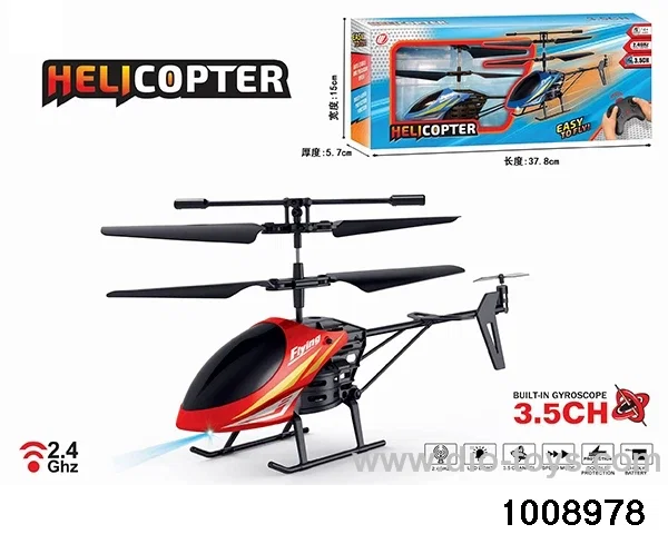 2.4G 3.5ch RC aircraft in window box