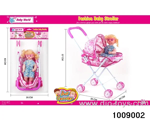 Iron Baby Cart in poly bag header
