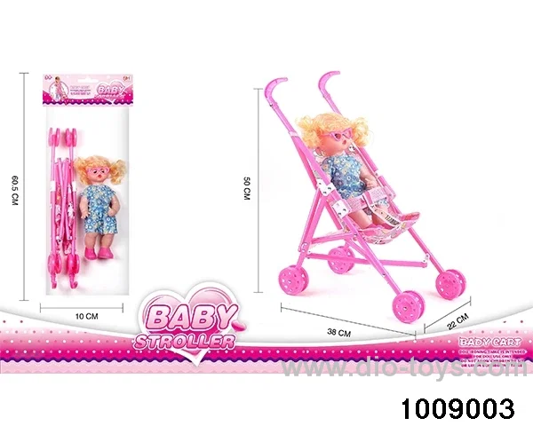 Baby stroller in poly bag header