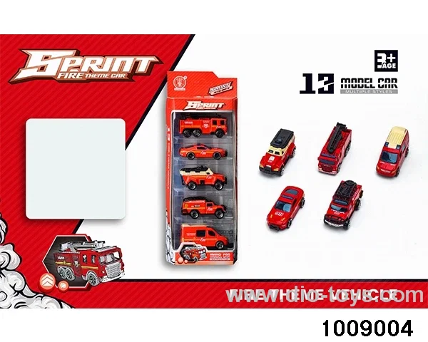 1:64 alloy fire protection suit (5 pcs) in window box