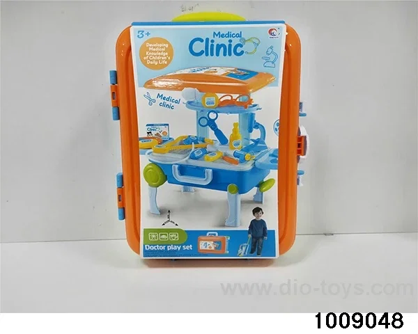 Trolley table medical tool set in Trolley case